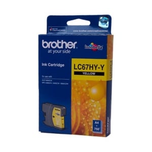 Brother LC-67HY-Y Sarı Kartuş