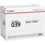 Canon CARTRIDGE 039 Siyah Toner