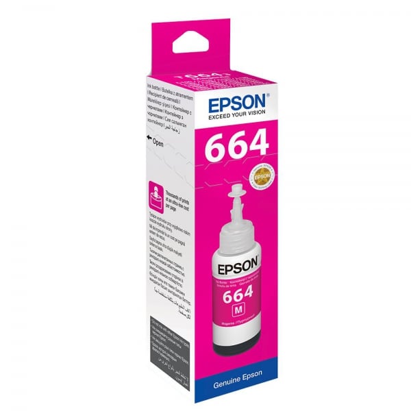 Epson C13T66434A Kırmızı Mürekkep