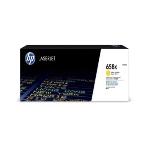 HP 658X Yellow LaserJet Toner Cartridge (W2002X)