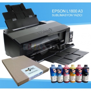 EPSON L1800 A3 6 Mürekkepli Tanklı Yazıcı