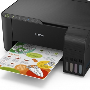 EPSON L3150 Yazıcı, Tarayıcı, Fotokopi, Wi-Fi Tanklı Mürekkepli +1 Siyah Mürekkep