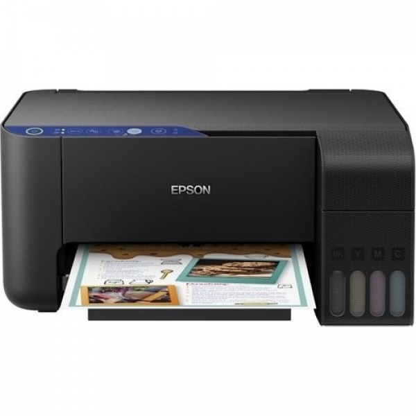 EPSON L3151 Yazıcı, Tarayıcı, Fotokopi, Wi-Fi Tanklı Mürekkepli +1 Siyah Mürekkep