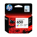 HP 650 Üç Renkli Orijinal Ink Advantage Mürekkep Kartuşu (CZ102AE)