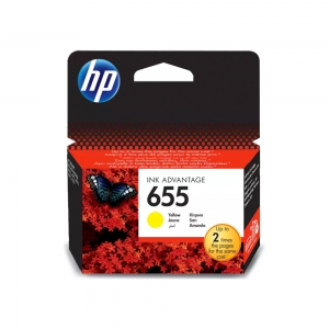 HP 655 Sarı Orijinal Ink Advantage Mürekkep Kartuşu (CZ112AE)