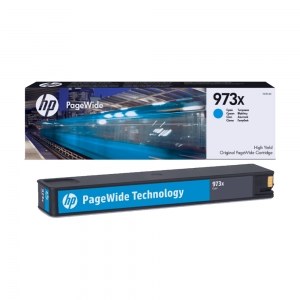 HP 973X Yüksek Kapasiteli Camgöbeği Orijinal PageWide Kartuşu (F6T81AE)