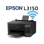 EPSON L3150 Yazıcı, Tarayıcı, Fotokopi, Wi-Fi Tanklı Mürekkepli +1 Siyah Mürekkep